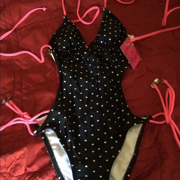 Candie's Other - NWT Candies One Piece Polka Dot Swimsuit